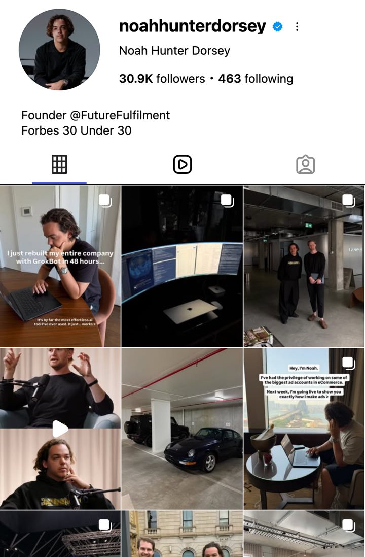 Noah Hunter-Dorsey on Instagram